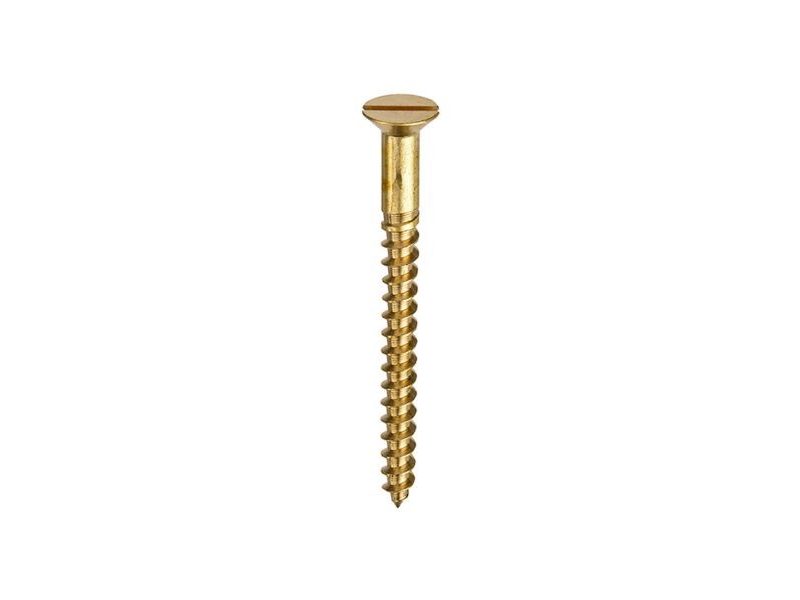 card brass woodscrews