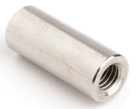 M10 x 40 - Round Connector Nut (13mm Dia) A2 - Duchy Fasteners