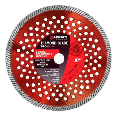 115MM X 1.2MM X 22.2MM CONT. RIM DIAMOND BLADE (TILE+PORCELAIN)