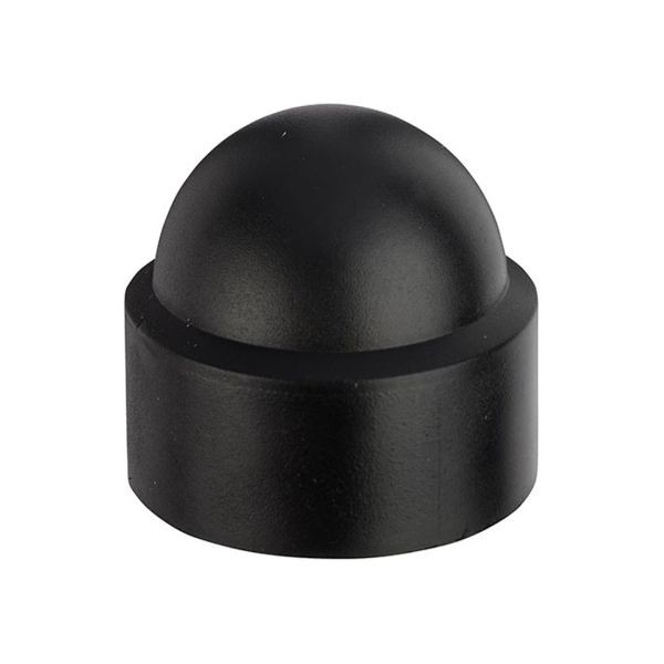 Black Dome Nut Cover - Duchy Fasteners