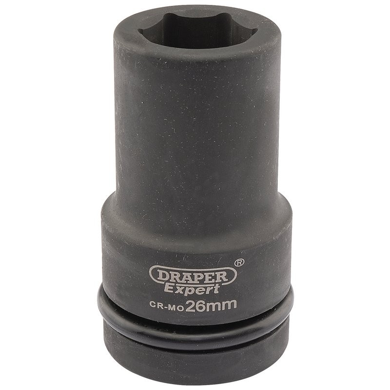 26Mm 1" Square Dr Hi-Torq Deep Impact Socket 6Pt - Duchy Fasteners