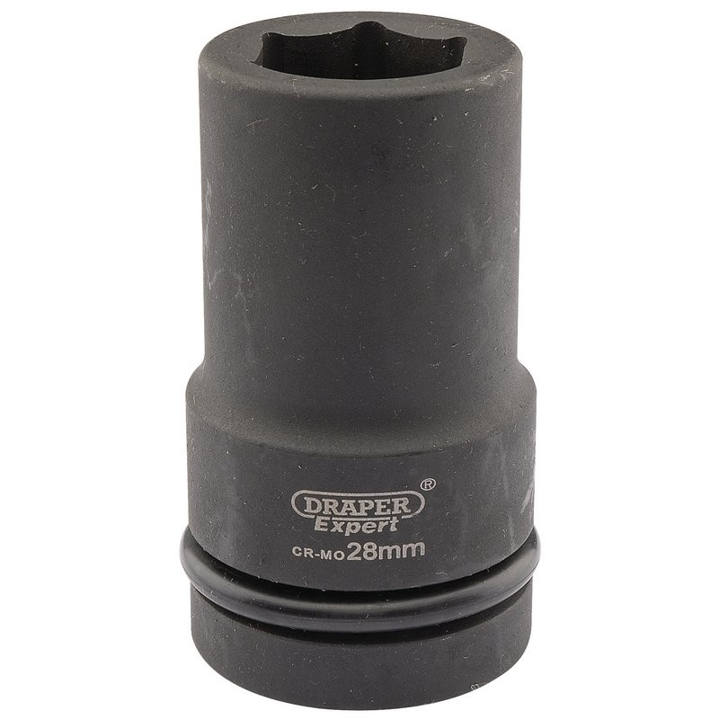 Expert Hi-Torqã‚Â® 6 Point Deep Impact Socket, 1" Square. Dr., 28Mm - Duchy Fasteners