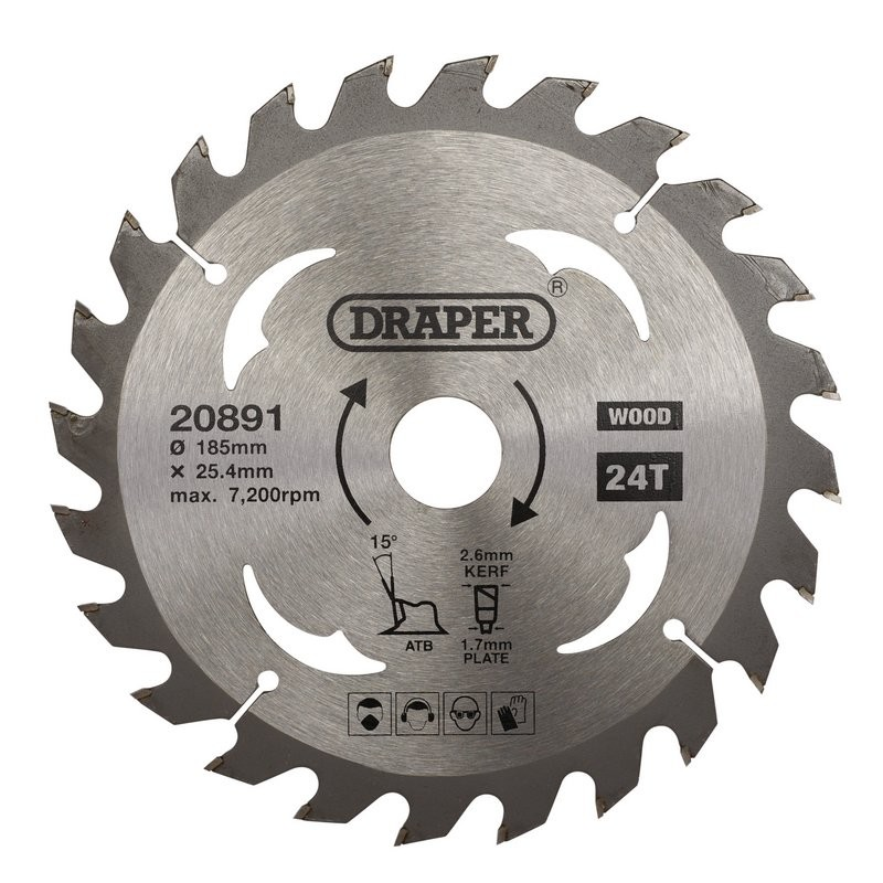Saw Blade Tct 184 X 30 X 30T - Duchy Fasteners