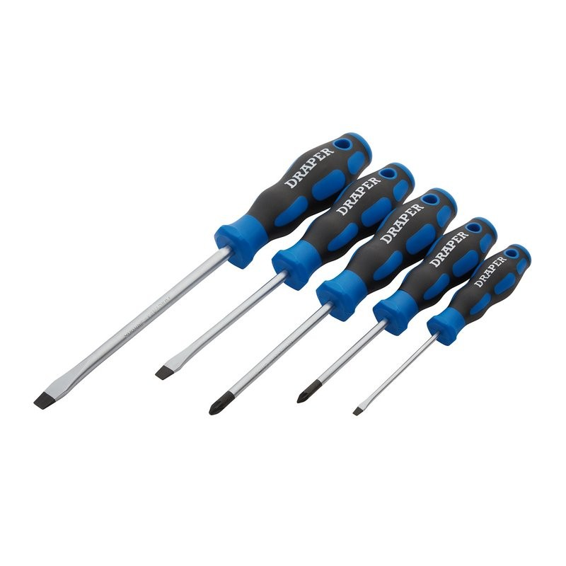 6MM X 150MM - PLAIN SLOTTED FLARED TIP MECHANICS SCREWDRIVER