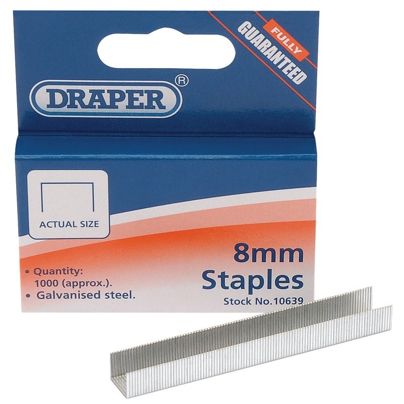 Staples 8Mm - Duchy Fasteners
