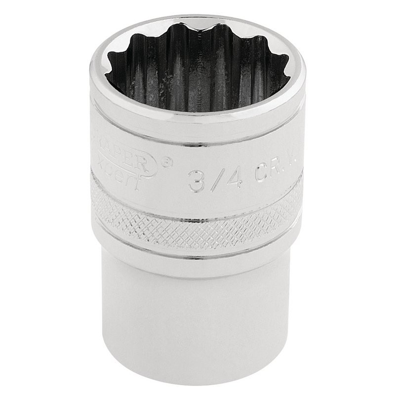 3/4Af 12Pt Socket 1/2Dr Bulk - Duchy Fasteners