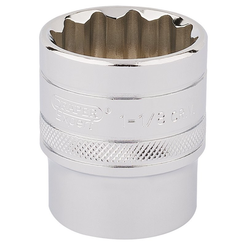 1.1/8Af 12Pt Socket 1/2Dr Bulk - Duchy Fasteners