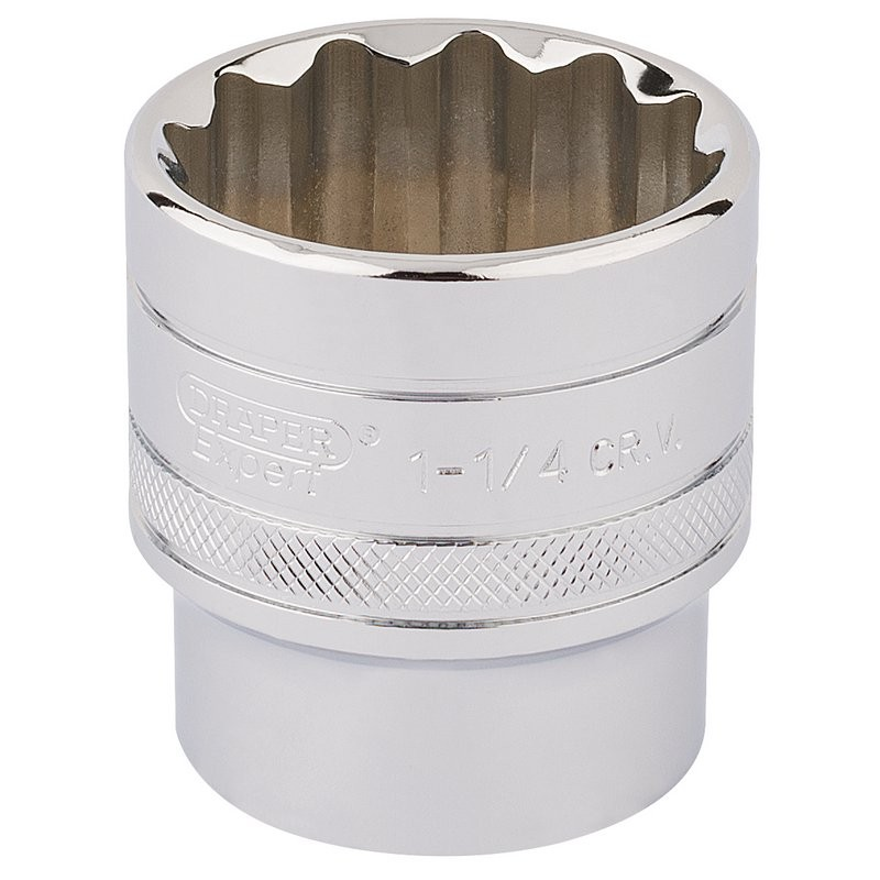 1.1/4Af 12Pt Socket 1/2Dr Bulk - Duchy Fasteners