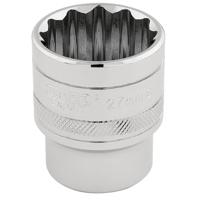 27Mm 12Pt Socket 1/2Dr Bulk - Duchy Fasteners