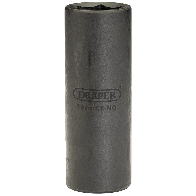 Deep Impact Socket, 1/2" Square. Dr., 19MM