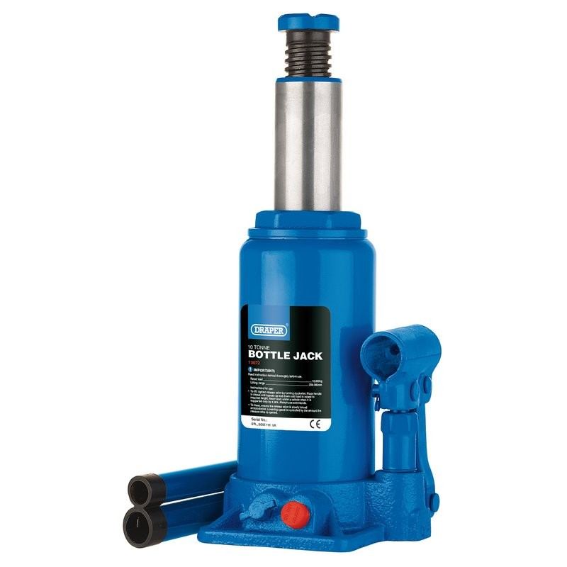 10 Tonne Hydraulic Bottle Jack - Duchy Fasteners