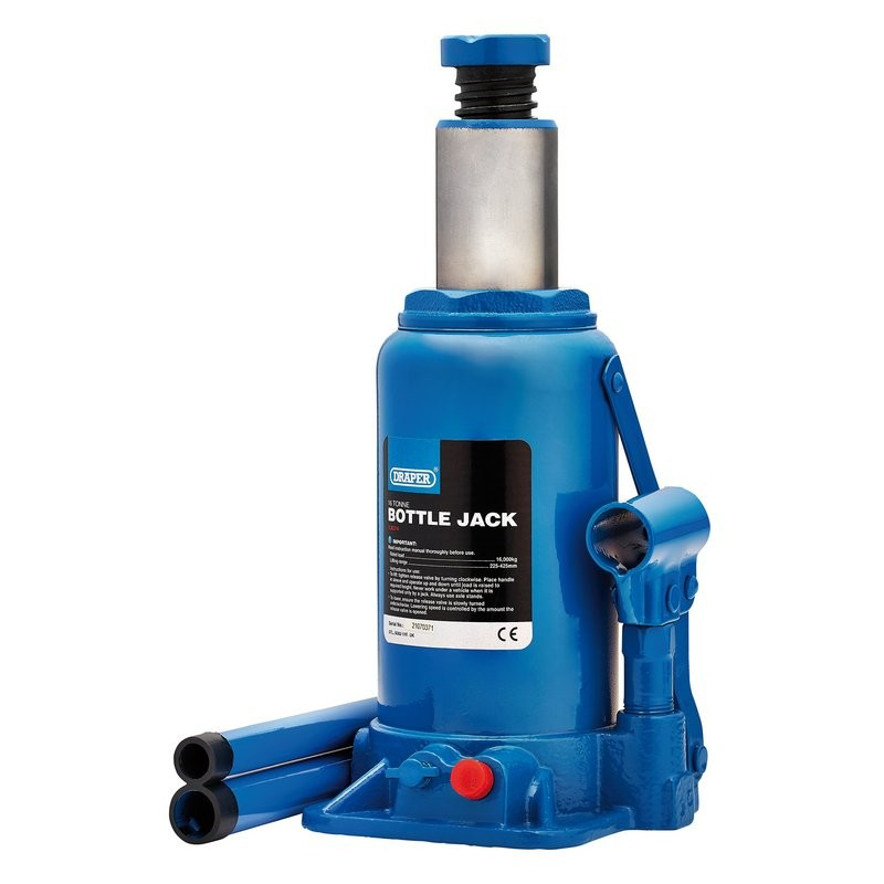 16 Tonne Hydraulic Bottle Jack - Duchy Fasteners
