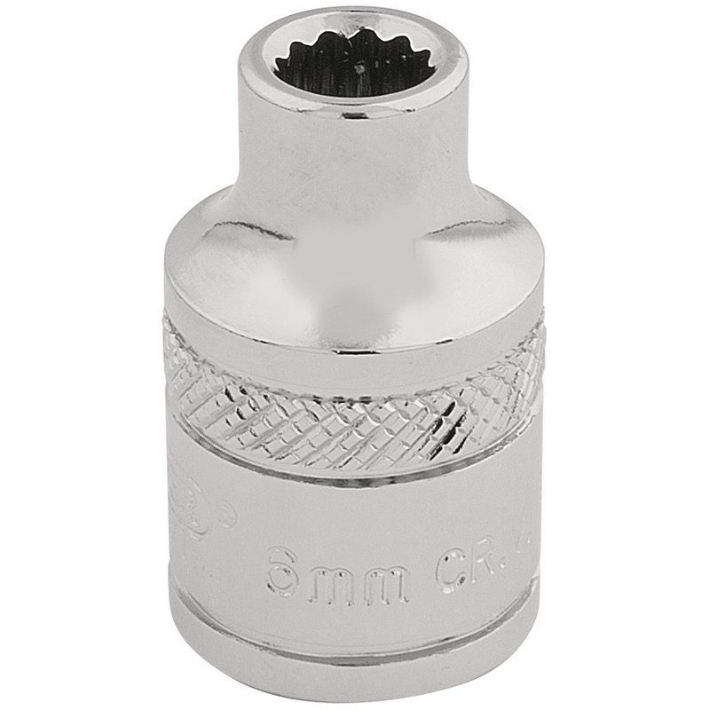 6Mm 12Point Socket 3/8Dr Bulk - Duchy Fasteners