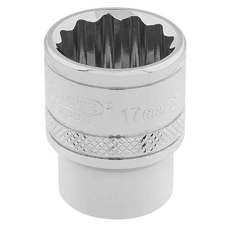 17Mm 12Point Socket 3/8Dr Bulk - Duchy Fasteners