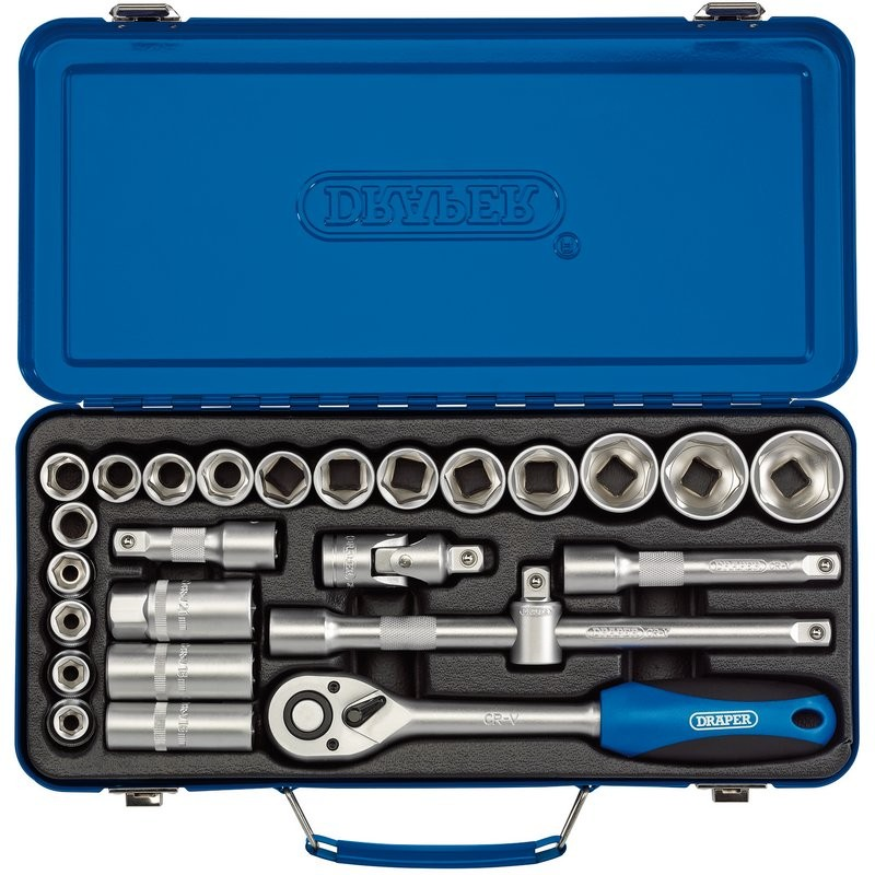 1/2" Socket Set 26Pc - Duchy Fasteners