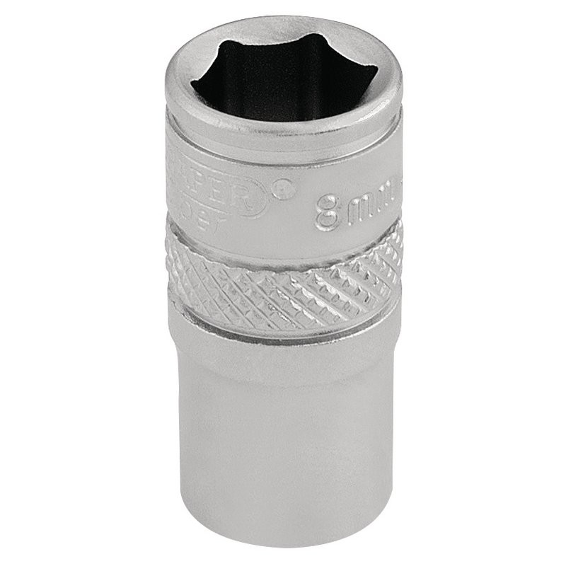 1/4Dr 8Mm 6Pt Socket - Duchy Fasteners