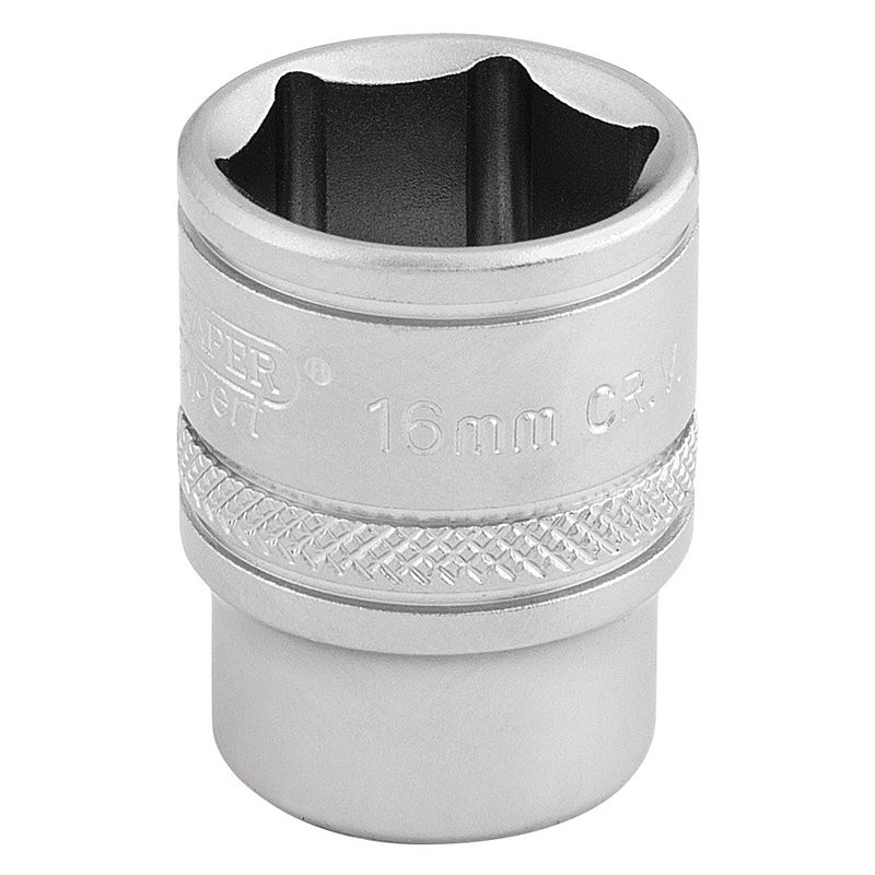 16Mm 6Pn 3/8" Square Drive Socket - Duchy Fasteners