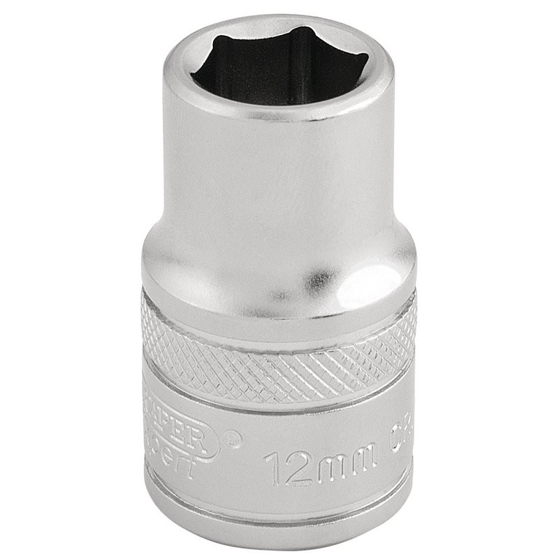 12Mm 6Pt Socket 1/2" Square Dr - Duchy Fasteners