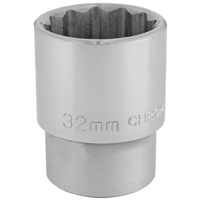 32Mm 12Pn 3/4" Square Drive Socket - Duchy Fasteners