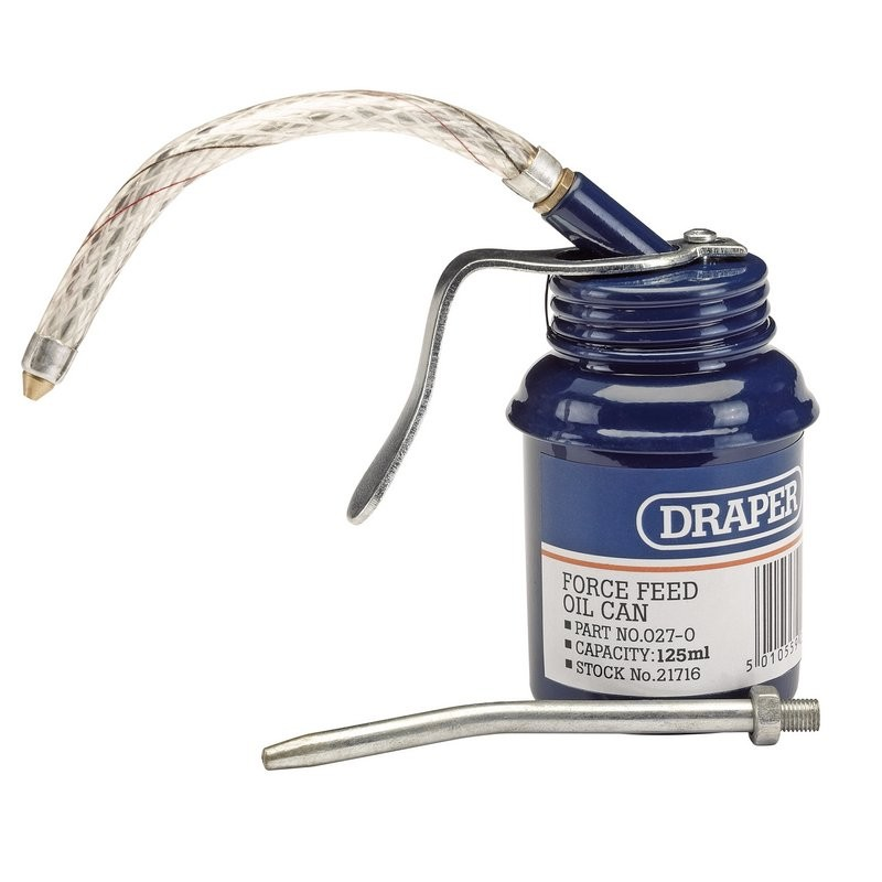 125Ml Force Feed Oil Can - Duchy Fasteners