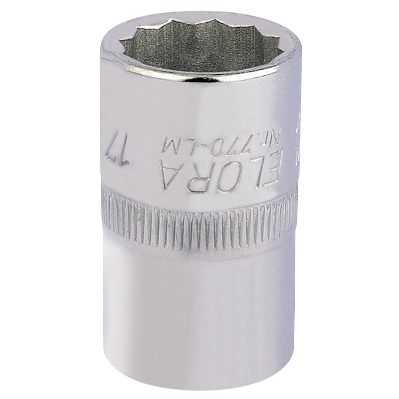 17Mm Elora Bi-Hex Socket 1/2Indr - Duchy Fasteners