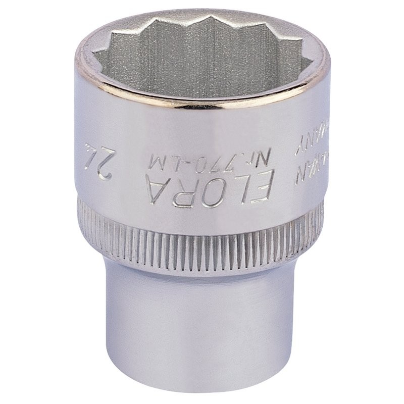 24MM BI-HEX SOCKET 1/2INDR