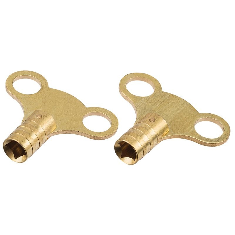 BRASS RADIATOR KEY | Duchy Fasteners Cornwall