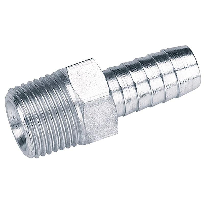 1/2" Taper 1/2" Bore Pcl Male Screw Tailpiece - Duchy Fasteners