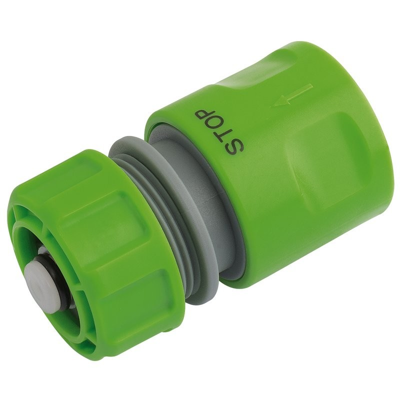 1/2" Water-Stop Hose Connector - Duchy Fasteners
