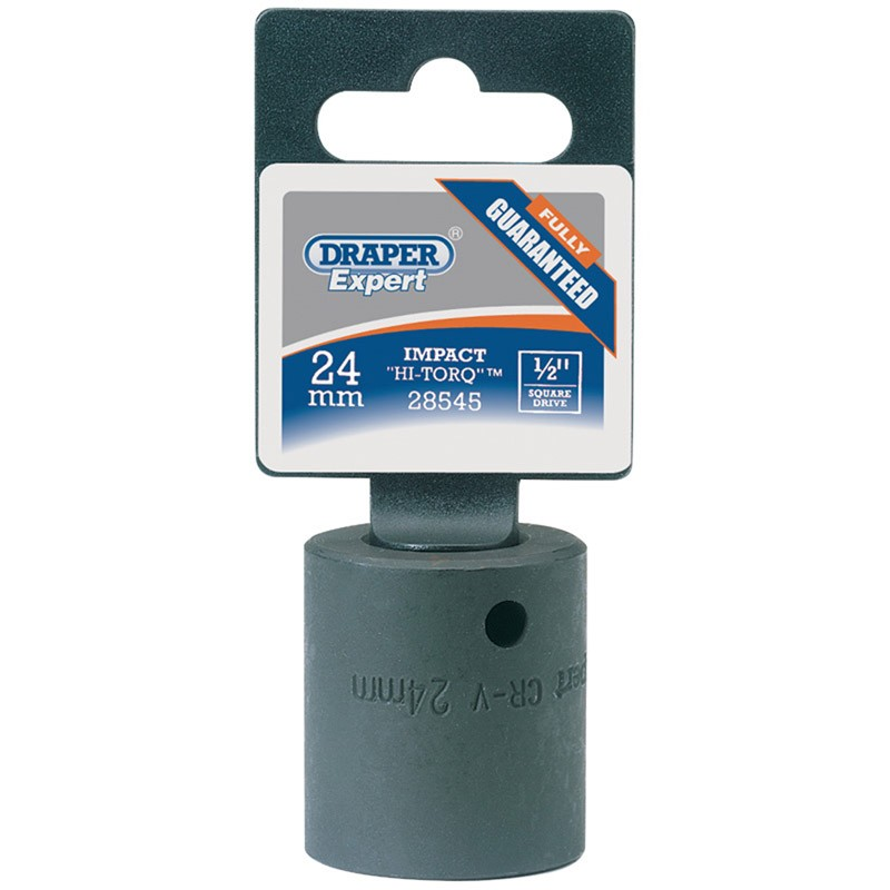 24Mm 1/2" Square Drive Impact Socket - Duchy Fasteners