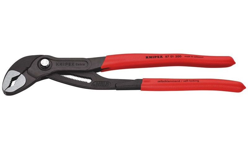 Knipex 87 01 300 Cobra® High-Tech Water Pump Pliers, 300Mm - Duchy Fasteners