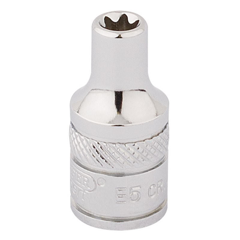 E5 Torx Star Soc.1/4Indr.(Packed) - Duchy Fasteners