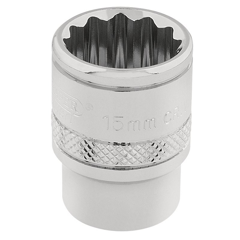 12 Point 3/8" Square Dr 15Mm Socket - Duchy Fasteners