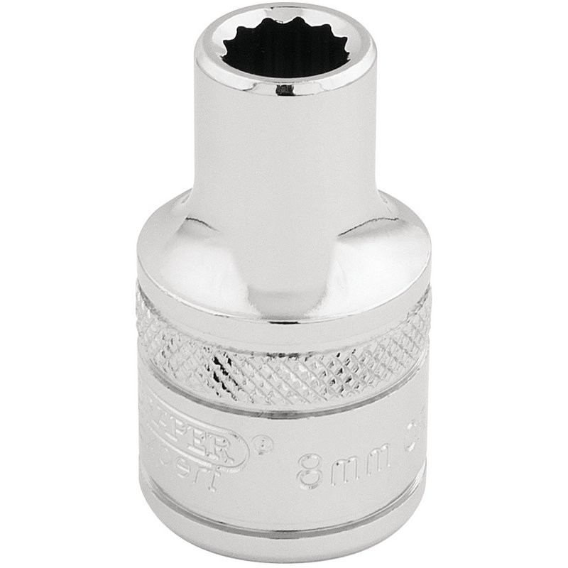 8Mm 12Pt 1/2 Dr Socket - Duchy Fasteners