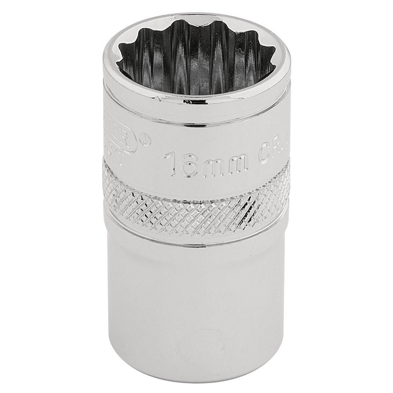 Hi-Torqã‚Â® 12 Point Socket, 1/2" Square. Dr., 16Mm - Duchy Fasteners