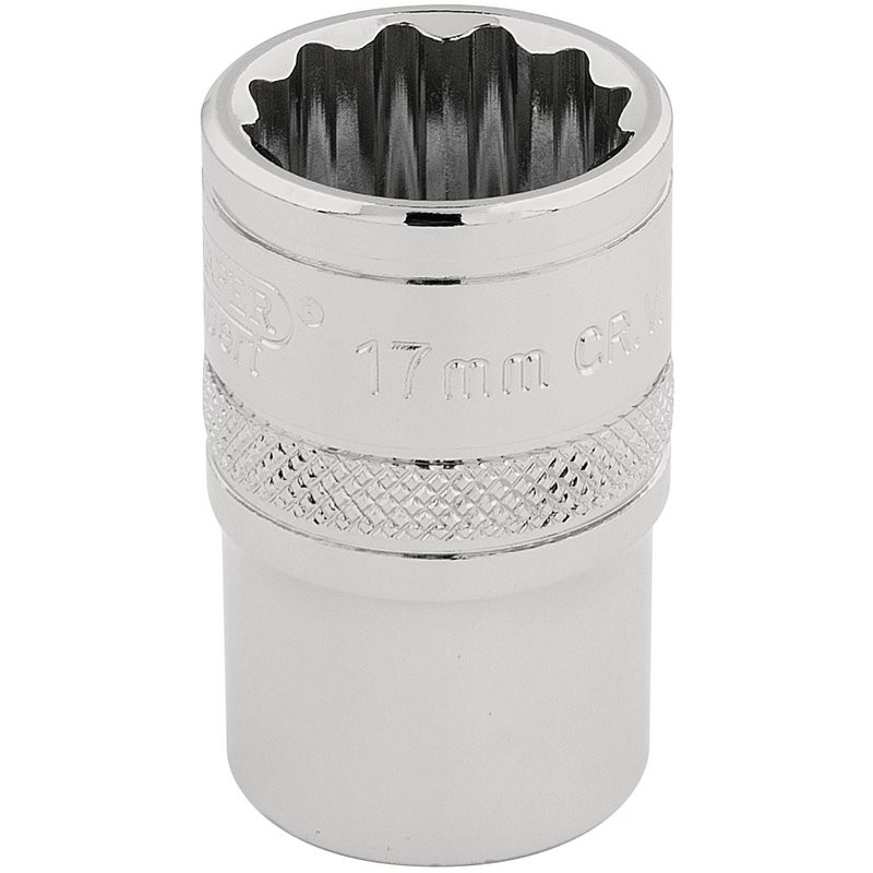 17Mm 12Pt Socket 1/2 Drive - Duchy Fasteners