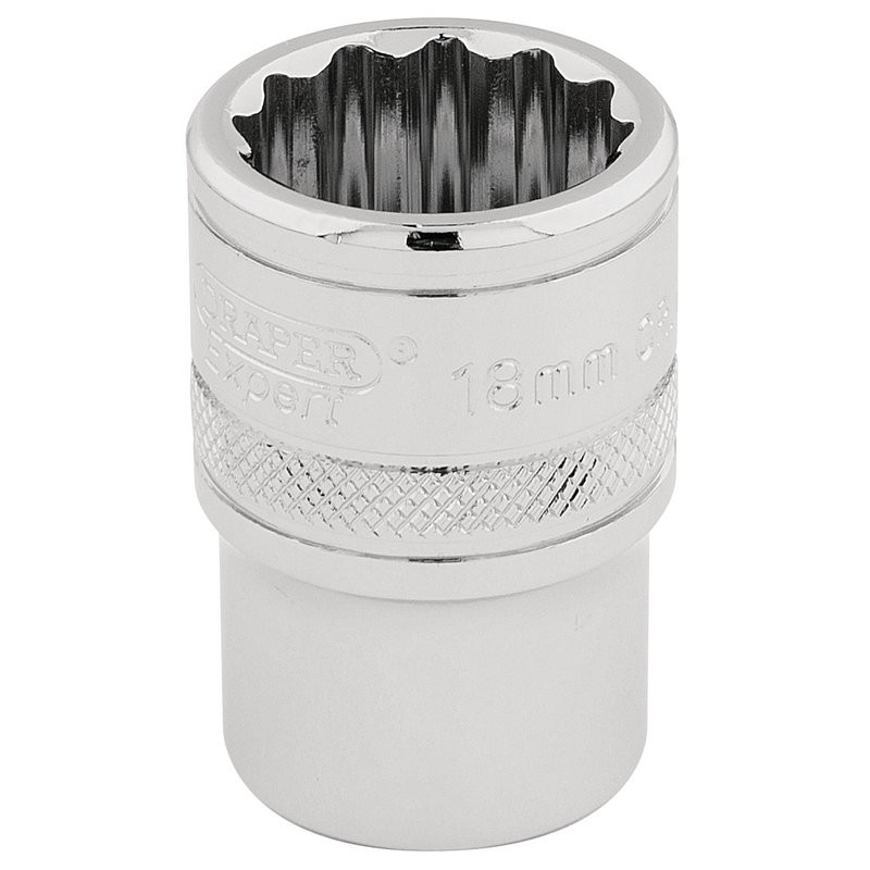 18Mm 12Pt Socket 1/2" Square Drive - Duchy Fasteners
