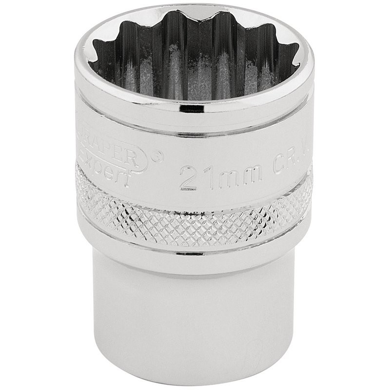 21Mm 12Pt Socket 1/2 Drive - Duchy Fasteners
