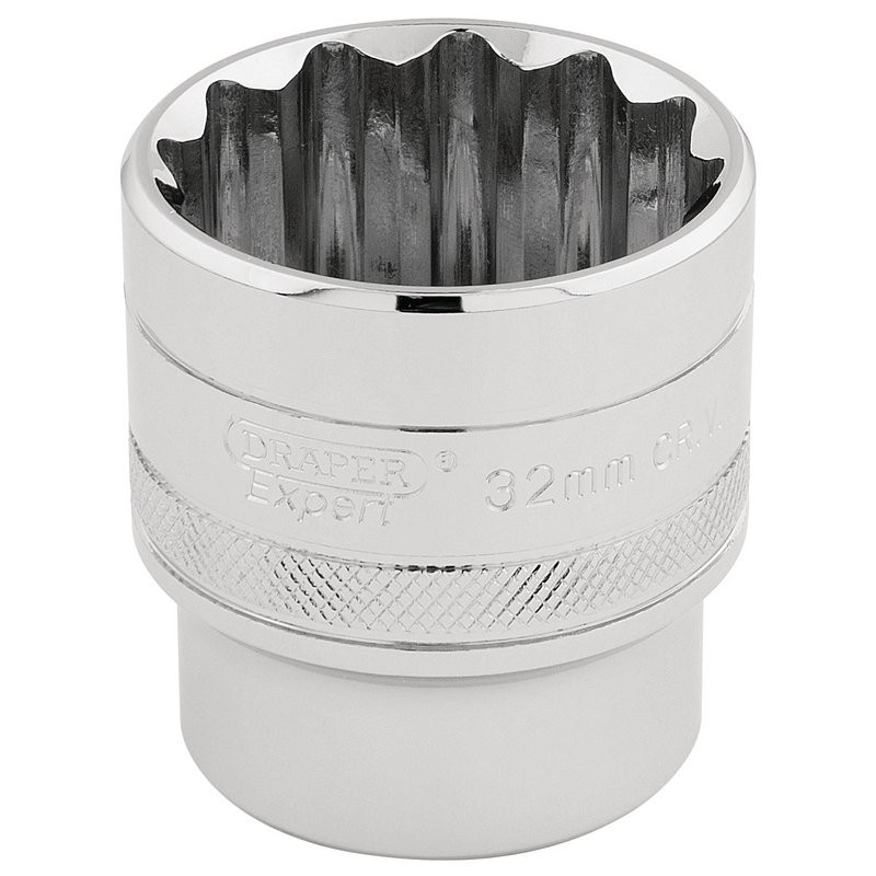 32Mm 12Pt Socket 1/2Dr - Duchy Fasteners