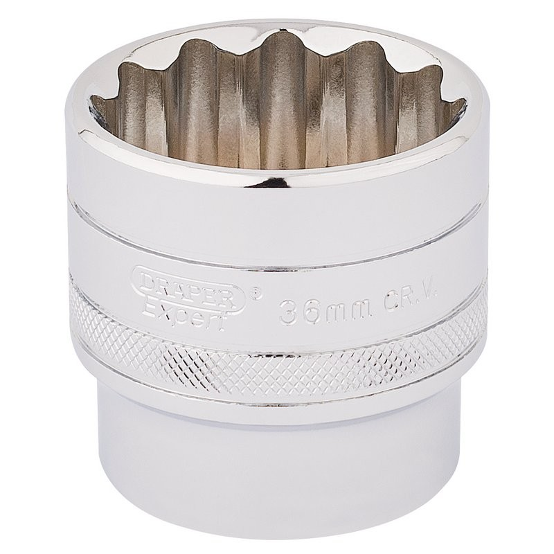 Hi-Torqâ® 12 Point Socket, 1/2" Square. Dr., 36Mm - Duchy Fasteners