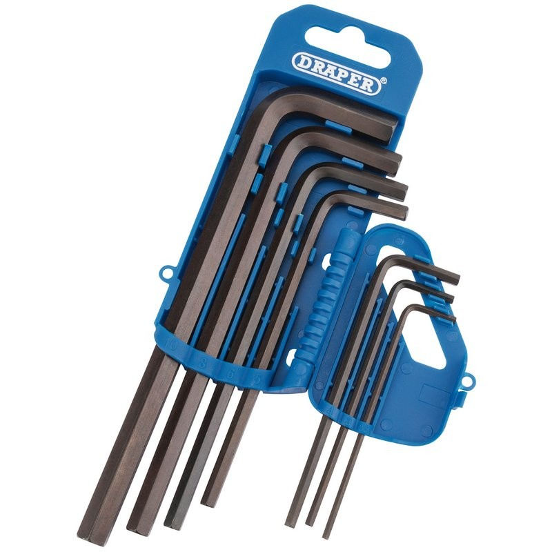 Metric Long Pattern Hex Key Set 7Pc. - Duchy Fasteners