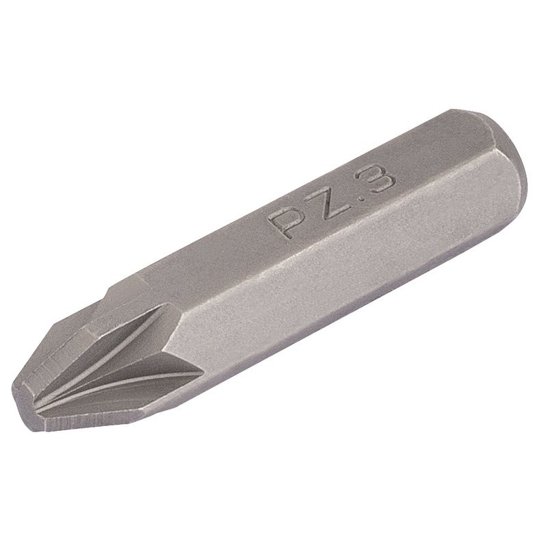 No3 Pozi-Type Impact Driver Bit - Duchy Fasteners