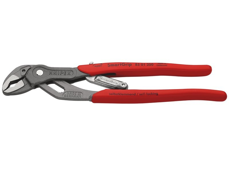 Knipex Smartgrip® 85 01 250 Automatic Water Pump Pliers, 250Mm - Duchy Fasteners