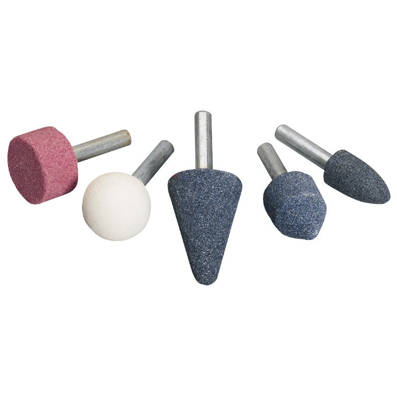 Shank Mounted Grinding Point Set, 6Mm (5 Piece) - Duchy Fasteners