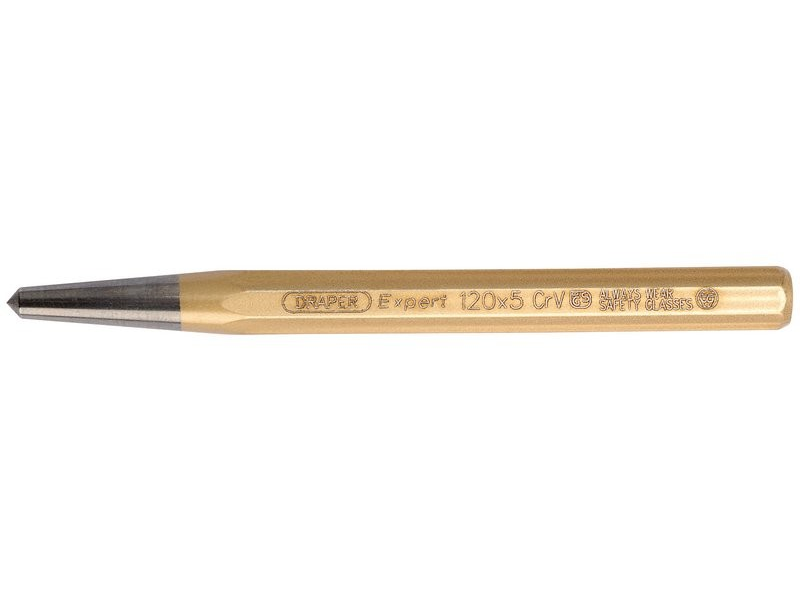 Octagonal Centre Punch, 5 X 120Mm - Duchy Fasteners