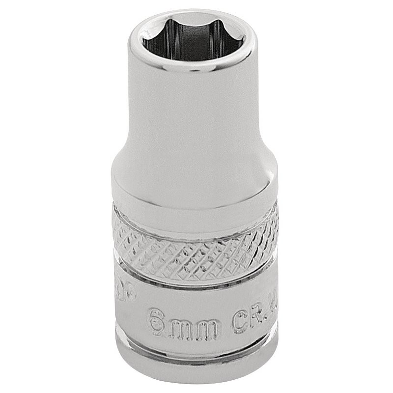 6Mm 1/4"Dr 6Pt Socket - Duchy Fasteners