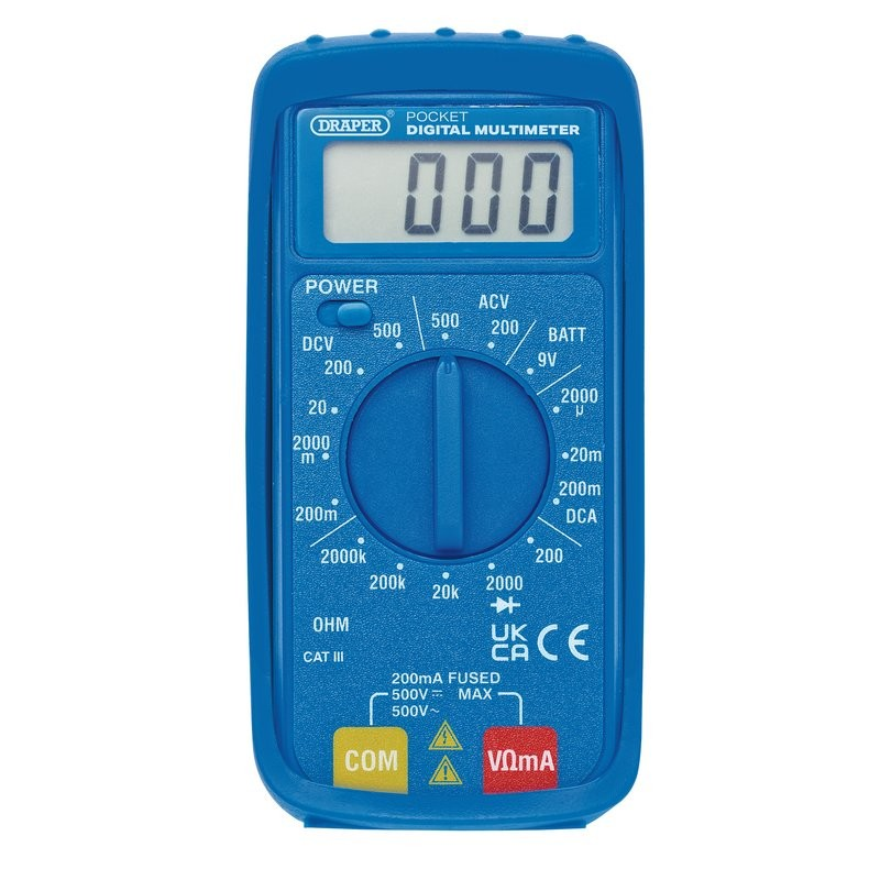 Pocket Digital Multimeter - Duchy Fasteners