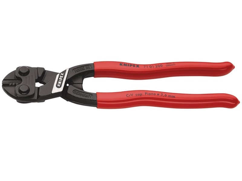Knipex 71 01 200 Sb Cobolt® Compact Bolt Cutter, 200Mm - Duchy Fasteners