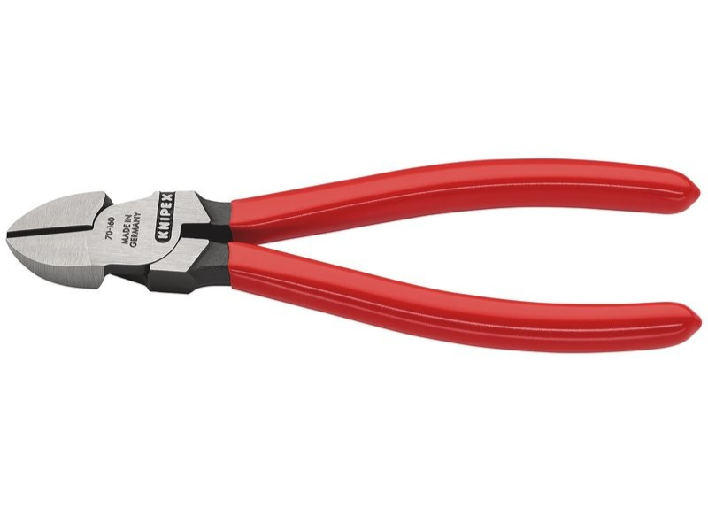 Knipex 70 01 160 Diagonal Cutter, 160Mm - Duchy Fasteners