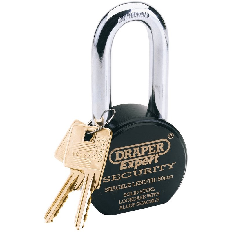 H/DUTY63MM STAINLESS STEEL PADLOCK X 2 KEYS | Duchy Fasteners Cornwall